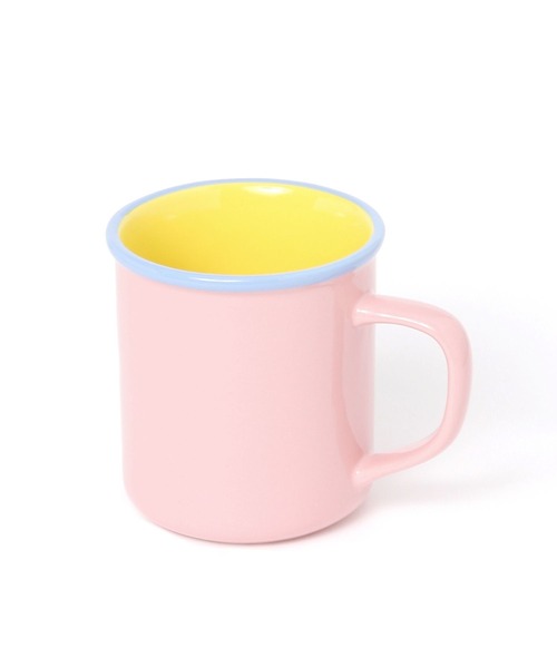 BAYFLOW（ベイフロー）の「[電子レンジ・食洗機OK]BFホウロウ風マグ（グラス/マグカップ/タンブラー・レディース・ブルー/ピンク/グレー・0）」の13枚目の写真