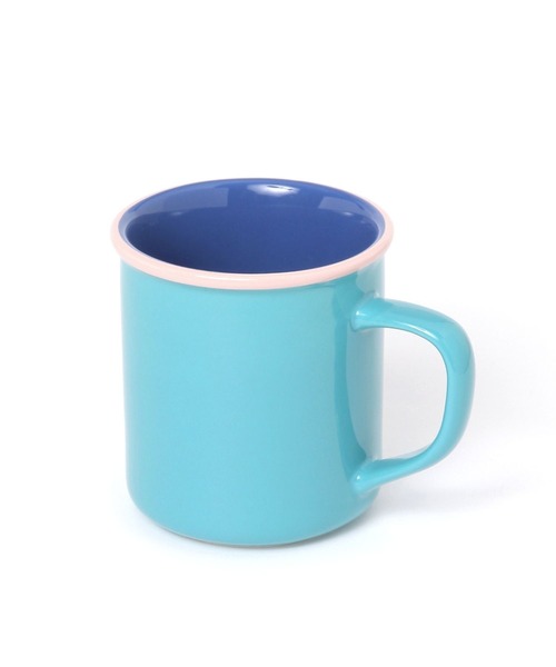 BAYFLOW（ベイフロー）の「[電子レンジ・食洗機OK]BFホウロウ風マグ（グラス/マグカップ/タンブラー・レディース・ブルー/ピンク/グレー・0）」の14枚目の写真