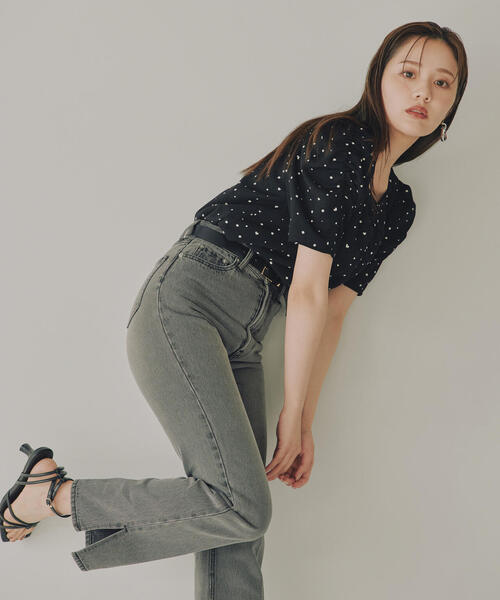 PROPORTION BODY DRESSING(プロポーションボディドレッシング)の「ハートドットブラウス / 1214210800(シャツ/ブラウス・レディース・ボルドー/ブラック・SMALL/MEDIUM)」の17枚目の写真