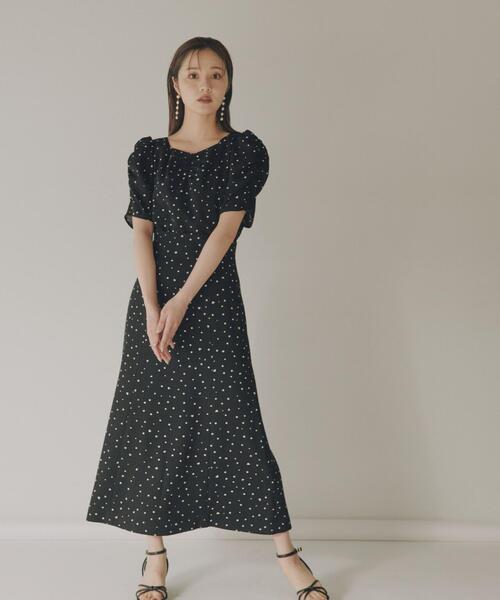 PROPORTION BODY DRESSING(プロポーションボディドレッシング)の「ハートドットブラウス / 1214210800(シャツ/ブラウス・レディース・ボルドー/ブラック・SMALL/MEDIUM)」の18枚目の写真