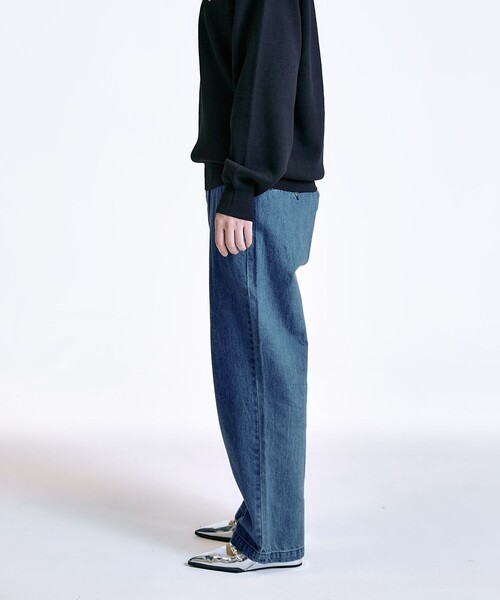City Ambient Products（シティアンビエントプロダクツ）の「【City Ambient Products 別注】REDKAP: ストレートデニム（デニムパンツ・メンズ・ロイヤルブルー/ネイビー/ブラック・SMALL/LARGE/MEDIUM）」の8枚目の写真