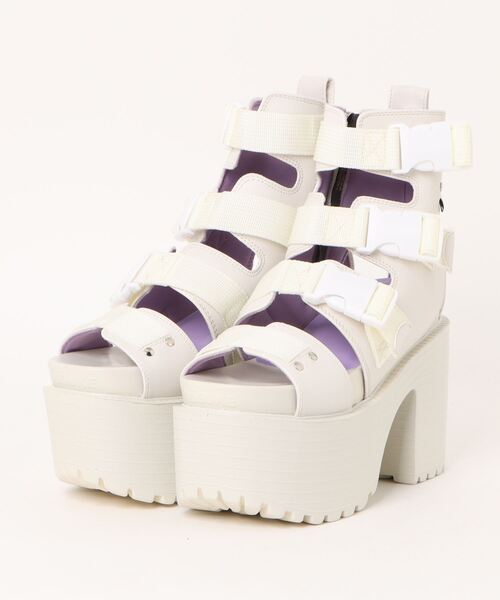 【セール】【YOSUKE】厚底4ベルトブーツサンダル 4460076（サンダル）｜YOSUKE（ヨースケ）