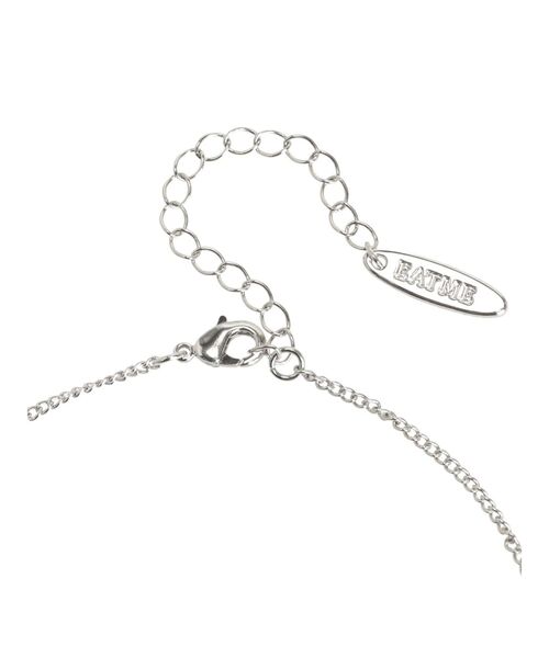 EATME（イートミー）の「ローズチャームネックレス（ネックレス・レディース・シルバー・FREE）」の5枚目の写真