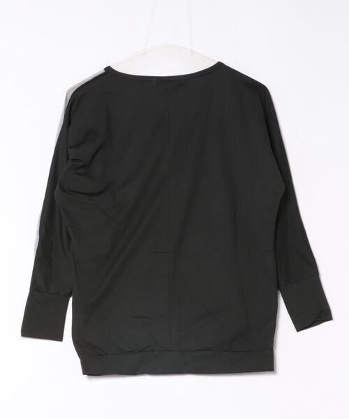 H.TOKYO(エイチトウキョウ)の「シアー切り替えカットソー(Tシャツ/カットソー・レディース・ホワイト/ブラック・LARGE/MEDIUM/X-LARGE)」の6枚目の写真