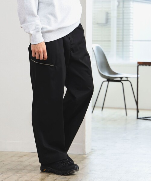 B:MING by BEAMS（ビーミングバイビームス）の「撥水 ユーティリティ ワイド パンツ（その他パンツ・メンズ・ブラウン系その他5/ブラック・X-LARGE/LARGE/MEDIUM/SMALL）」の2枚目の写真