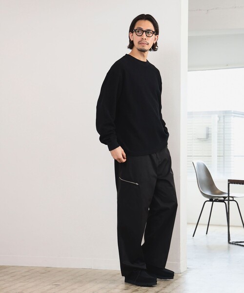 B:MING by BEAMS（ビーミングバイビームス）の「撥水 ユーティリティ ワイド パンツ（その他パンツ・メンズ・ブラウン系その他5/ブラック・X-LARGE/LARGE/MEDIUM/SMALL）」の9枚目の写真