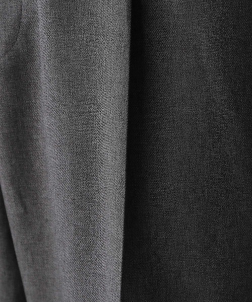RAGEBLUE（レイジブルー）の「STRAIGHT-PRESS twill easy wide slacks/センタープレス/PEツイルワイドイージーストレートスラックス（スラックス・メンズ・ライトグレー/ブラウン/グレー/ブラック・SMALL/MEDIUM/LARGE）」の21枚目の写真