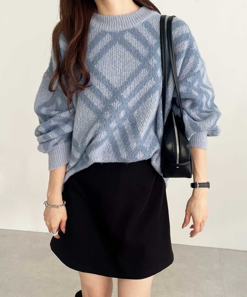 「BEAUTY&YOUTH」モヘヤシャギーニット Lサイズ【タグ付新品未使用】 SINSS セーター ニット Basic shaggy knit / ベーシックシャギー