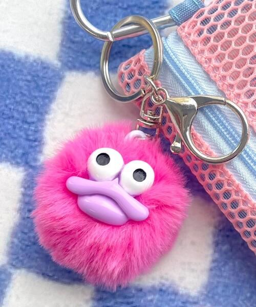 WEGO/ミニくわくわモンスターぬいぐるみキーホルダー