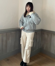 RUBY AND YOU | ボアフリースカーゴパンツ(カーゴパンツ)