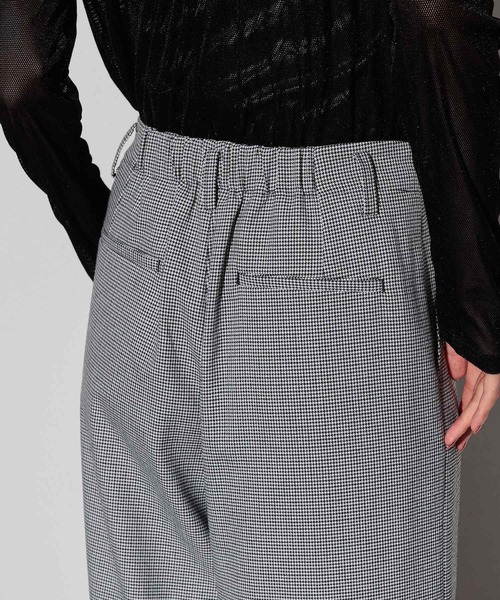 GALLEST（ギャレスト）の「◆ブロックチェックワイドパンツ（その他パンツ・レディース・ブラック系3/ベージュ系3・38/36）」の8枚目の写真