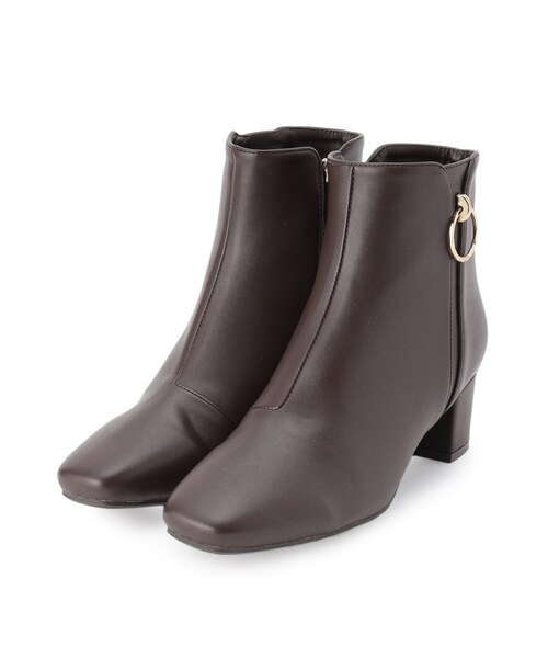 grove（グローブ）の「◆【人間工学】ゆらリングブーツ（ブーツ・レディース・ブラック/ダークブラウン/ブラウン系その他/ブラック系3・M/L/S）」の5枚目の写真