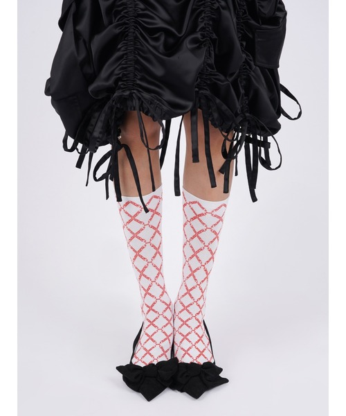 PAMEO POSE（パメオポーズ）の「【Tabio】NERD Assort Socks（ソックス/靴下・レディース・レッド/ブルー・FREE）」の12枚目の写真