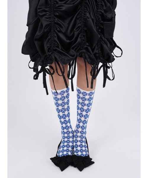 PAMEO POSE（パメオポーズ）の「【Tabio】NERD Assort Socks（ソックス/靴下・レディース・レッド/ブルー・FREE）」の9枚目の写真