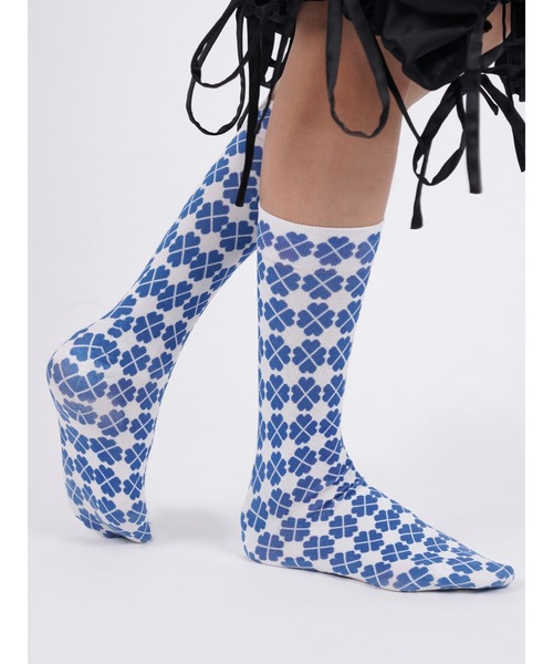 PAMEO POSE（パメオポーズ）の「【Tabio】NERD Assort Socks（ソックス/靴下・レディース・レッド/ブルー・FREE）」の7枚目の写真