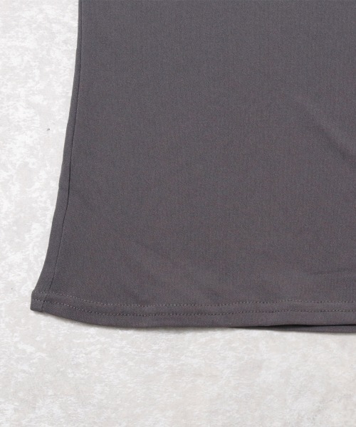 Rejoule(リジュール)の「ハイネック切り替えシアートップス(Tシャツ/カットソー・レディース・ブラック/ブラウン/グレー・FREE)」の21枚目の写真
