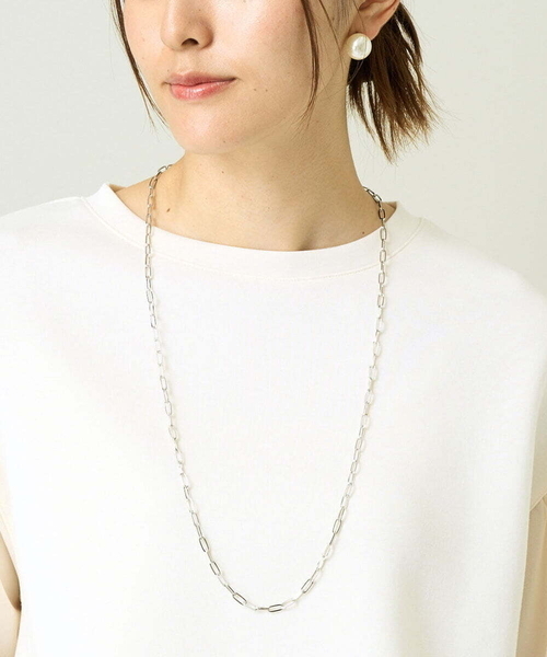 a.v.v(アーヴェヴェ)の「ロングチェーンネックレス(ネックレス・レディース・ゴールド/シルバー・38)」の2枚目の写真