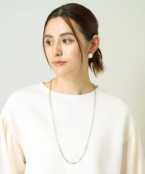 a.v.v(アーヴェヴェ)の「ロングチェーンネックレス(ネックレス・レディース・ゴールド/シルバー・38)」の13枚目の写真