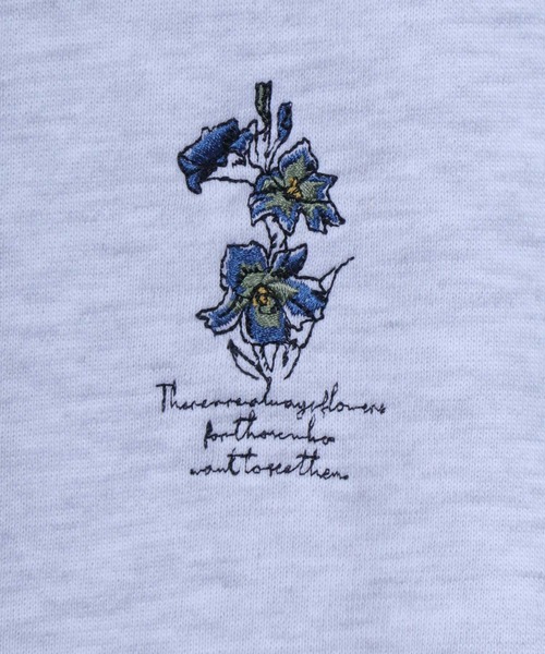 ANPAS（アンパス）の「ANPAS Fleece Lining Flower Embroidery Oversized SweatShirt/ANPAS 別注 裏起毛 花柄 フラワー ワンポイント刺繍 オーバーサイズ スウェット トップス トレーナー メンズ（スウェット・メンズ・ブラック系その他/ホワイト系その他2/ブラック系その他3/グレー系その他/ブラック系その他2/グレー系その他2/グレー系その他3/ホワイト系その他/ホワイト系その他3・M/L/LL）」の15枚目の写真