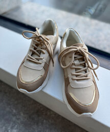 Chez toi | 【超軽量】異素材スニーカー(スニーカー)