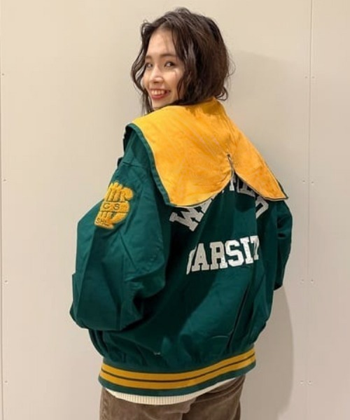 RODEO CROWNS ロデオクラウンズ リバーシブルスカジャン size S 2025年最新】ロデオクラウンズ レディース スカジャンの人気
