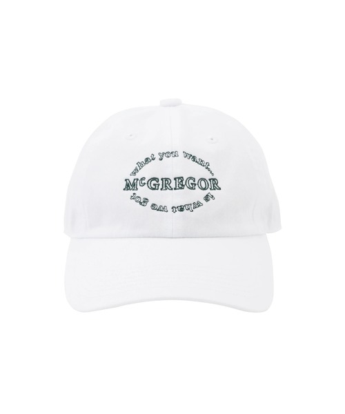 McGREGOR（マックレガー）の「サークル刺繍キャップ（キャップ・レディース・サンドベージュ/ホワイト/ブラック・FREE）」の10枚目の写真