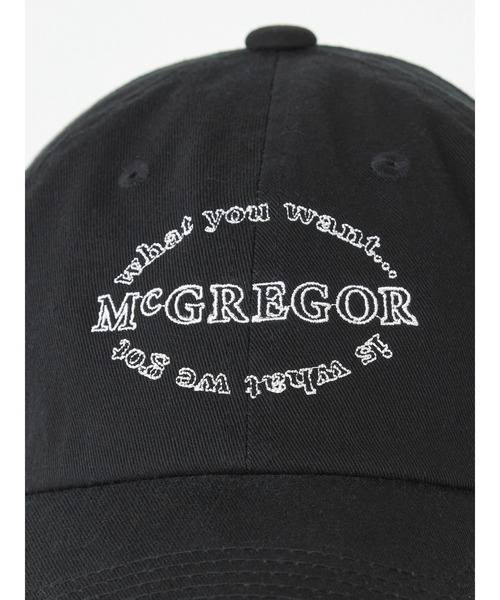McGREGOR（マックレガー）の「サークル刺繍キャップ（キャップ・レディース・サンドベージュ/ホワイト/ブラック・FREE）」の17枚目の写真