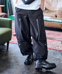 mp12760-c-n wide parachute pants パラシュートパンツ