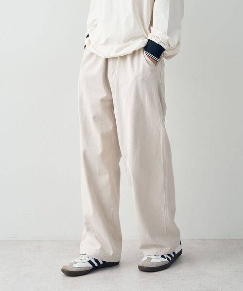 CRAFT STANDARD BOUTIQUE（クラフトスタンダードブティック）の「カラーズシェフパンツ（チノパンツ・レディース・ピンク/ブルー/ライトグレー/パープル/グリーン・L/XL/M）」の17枚目の写真