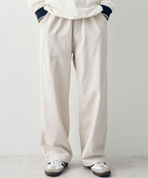 CRAFT STANDARD BOUTIQUE（クラフトスタンダードブティック）の「カラーズシェフパンツ（チノパンツ・レディース・ピンク/ブルー/ライトグレー/パープル/グリーン・L/XL/M）」の18枚目の写真