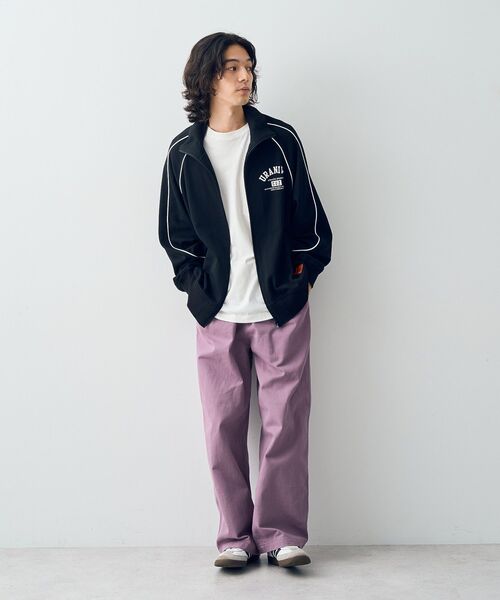 CRAFT STANDARD BOUTIQUE（クラフトスタンダードブティック）の「カラーズシェフパンツ（チノパンツ・レディース・ピンク/ブルー/ライトグレー/パープル/グリーン・L/XL/M）」の6枚目の写真