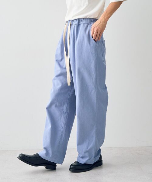 CRAFT STANDARD BOUTIQUE（クラフトスタンダードブティック）の「カラーズシェフパンツ（チノパンツ・レディース・ピンク/ブルー/ライトグレー/パープル/グリーン・L/XL/M）」の10枚目の写真