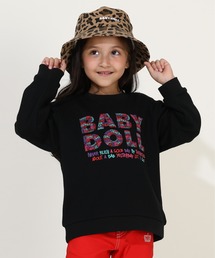 BABYDOLL（ベビードール）の「親子お揃い 立体メッセージロゴ トレーナー 9835K（スウェット・キッズ）」