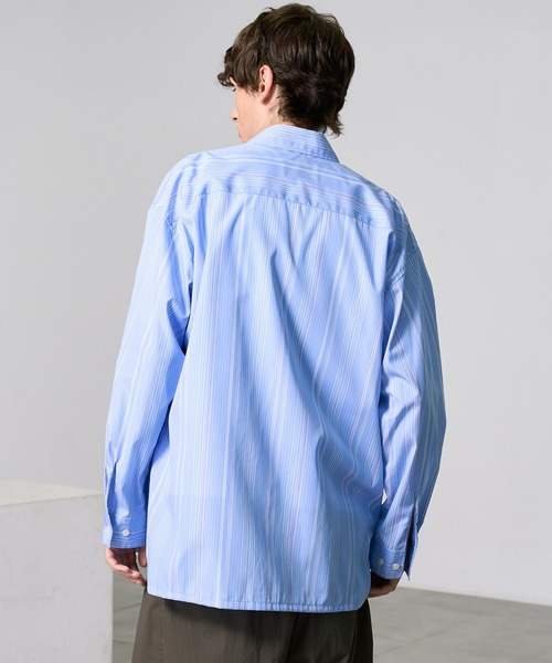 スーピマコットンストライプシャツ（シャツ/ブラウス）｜PUBLIC TOKYO