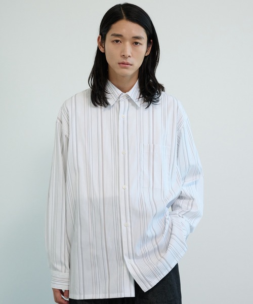 スーピマコットンストライプシャツ（シャツ/ブラウス）｜PUBLIC TOKYO