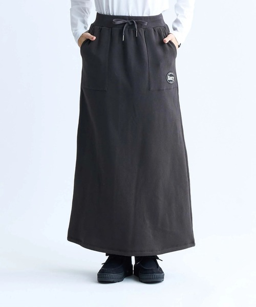 ROXY（ロキシー）の「JIVY SKIRT/ロキシースウェットスカート（スカート・レディース・グレー/ブラック/ブルー・LARGE/MEDIUM/SMALL）」の2枚目の写真