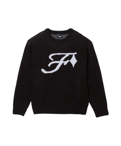 FCMM(エフシーエムエム)の「STAR LOGO KNIT/スターロゴニット(ニット/セーター・レディース・ネイビー/ブラック/アイボリー・LARGE/MEDIUM)」の9枚目の写真