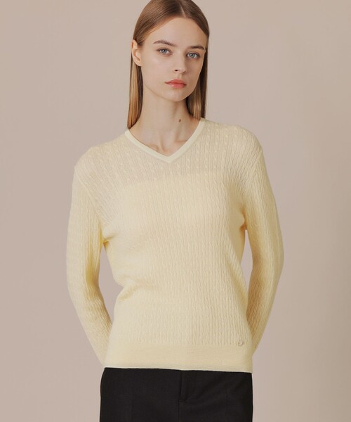 マッキントッシュ ロンドン ケーブルニット セーター