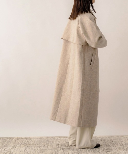 NOAHL ノアル　ステンカラーコート NOAHL（ノアル）の「【NOAHL】ヨークデザインロングコート（ステン
