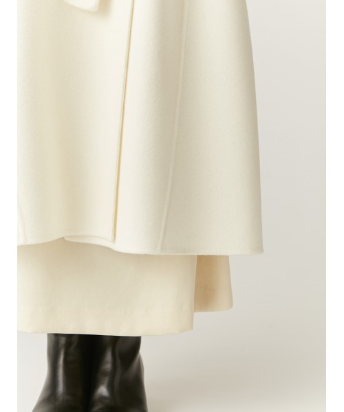 FRAY I.D（フレイアイディー）の「リバーロングコート（チェスターコート・レディース・グレー/キャメル/アイボリー・0/1）」の12枚目の写真