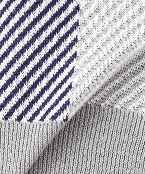 417 EDIFICE(フォーワンセブンエディフィス)の「FRENCH CASUALS KNIT(ニット/セーター・メンズ・オレンジ系その他/ベージュ/ネイビー/グリーン・MEDIUM/LARGE)」の8枚目の写真