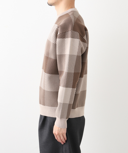 417 EDIFICE(フォーワンセブンエディフィス)の「FRENCH CASUALS KNIT(ニット/セーター・メンズ・オレンジ系その他/ベージュ/ネイビー/グリーン・MEDIUM/LARGE)」の11枚目の写真