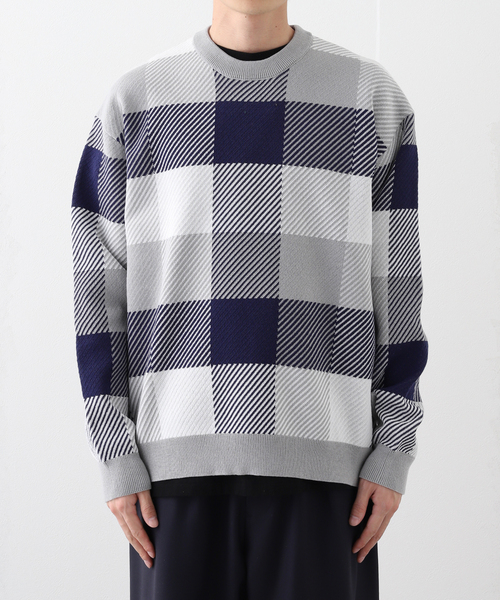 417 EDIFICE(フォーワンセブンエディフィス)の「FRENCH CASUALS KNIT(ニット/セーター・メンズ・オレンジ系その他/ベージュ/ネイビー/グリーン・MEDIUM/LARGE)」の14枚目の写真