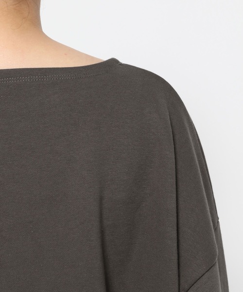 Elura（エルーラ）の「＜ELSTAFF企画＞大人ロゴスウェット/149159（スウェット・レディース・チャコールグレー/ベージュ・LARGE/MEDIUM）」の10枚目の写真