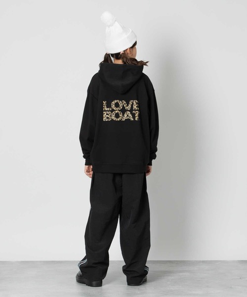 Right-on(ライトオン)の「【LOVE BOAT】サイドラインパンツ(その他パンツ・キッズ・ベージュ/ブラック・130/140/150/160)」の4枚目の写真