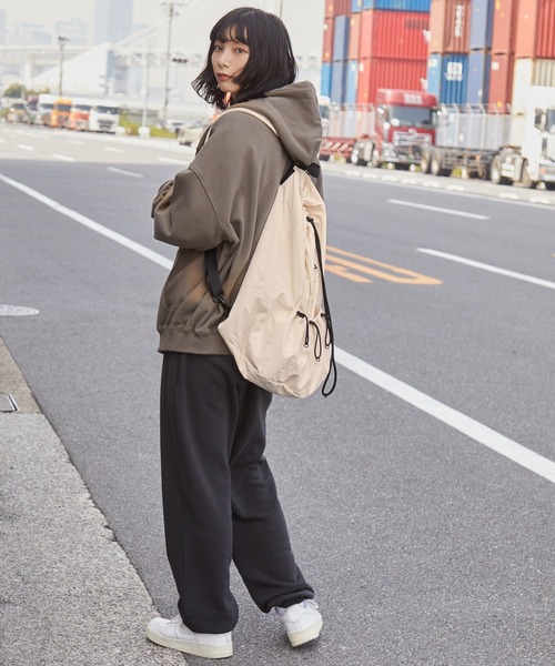 セール】UMBRO/アンブロ 別注 ロゴ刺繍 2WAY ナイロン ドロー