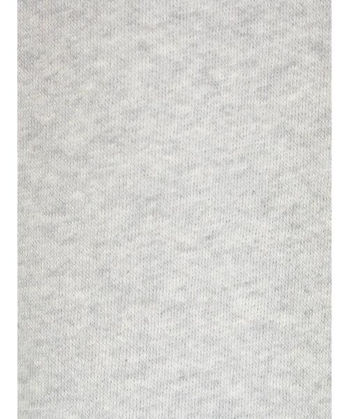 Samansa Mos2（サマンサ モスモス）の「飛び裏毛ロゴプリントゆるスウェット（Tシャツ/カットソー・レディース・ブラウン/ベージュ/ネイビー/グレー・F）」の15枚目の写真