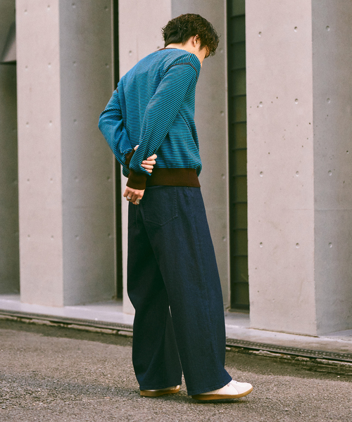 ROYAL MER(ロワイヤルメール)の「ROYAL MER / ロワイヤル メール SOAN(ニット/セーター・メンズ・ブラウン/ベージュ/ネイビー・LARGE/MEDIUM)」の10枚目の写真