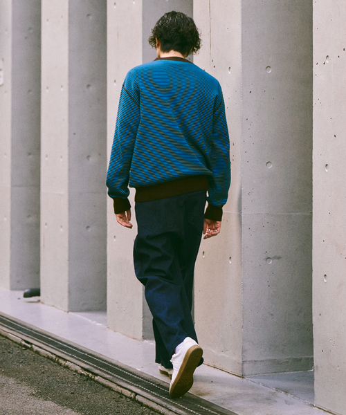 ROYAL MER(ロワイヤルメール)の「ROYAL MER / ロワイヤル メール SOAN(ニット/セーター・メンズ・ブラウン/ベージュ/ネイビー・LARGE/MEDIUM)」の5枚目の写真