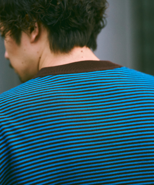 ROYAL MER(ロワイヤルメール)の「ROYAL MER / ロワイヤル メール SOAN(ニット/セーター・メンズ・ブラウン/ベージュ/ネイビー・LARGE/MEDIUM)」の12枚目の写真